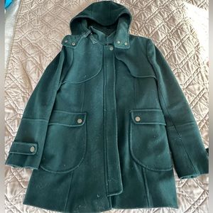 Vince Camuto Women’s Green Peacoat - Size M